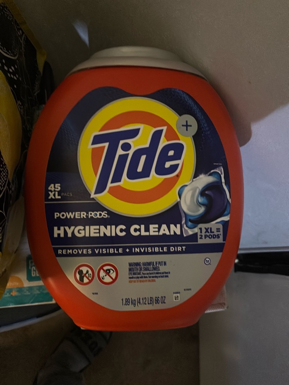 Cleaning supplies lots of it